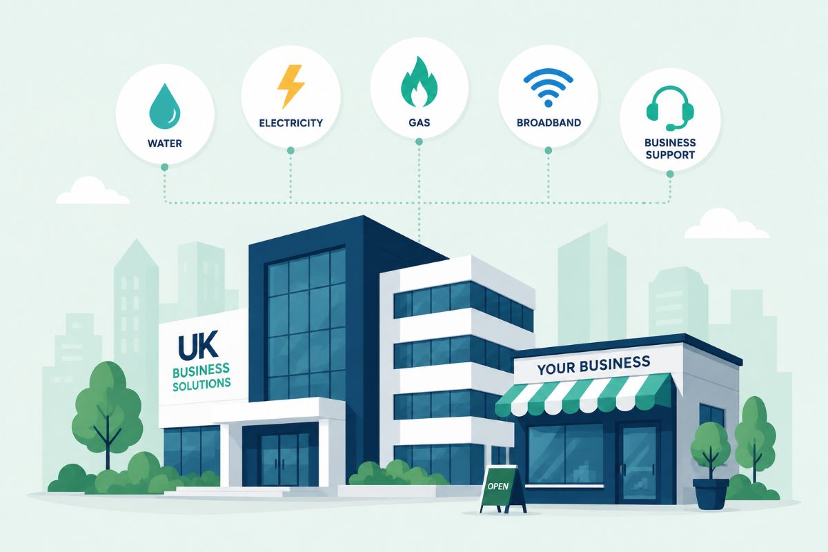Utilities Illustration